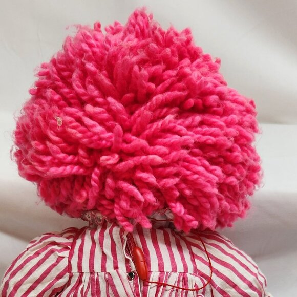 EL GRECO VTG 80's GREEK 15'' PATAPOUF PATAPOUF PLUSH DOLL SOFT TOY Pinkl - Picture 5 of 7